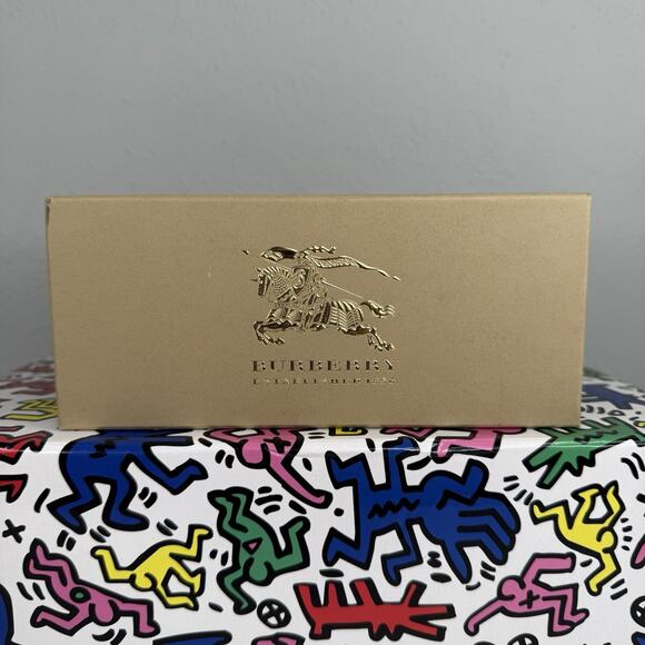 Burberry Sunglasses Glasses Frame EMPTY BOX‎ ONLY Gift Brown Designer Logo - Picture 1 of 5